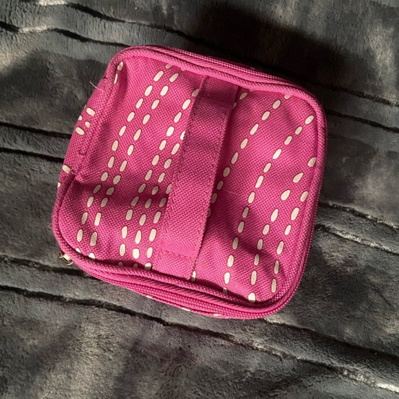 Pink Clinique Makeup Bag with Handle - Picture 3 of 3